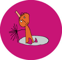 Logo des Lampenfieber Festivals - Kindertheatertage in Oberbayern 